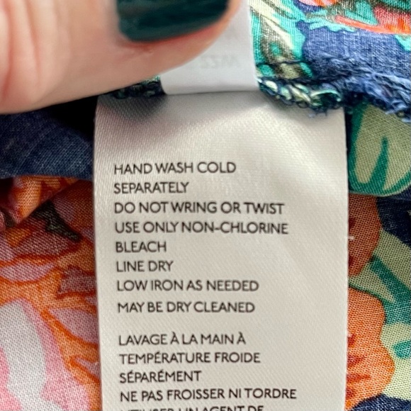 MAEVE BY ANTHROPOLOGIE FLORAL PATTERN BLOUSE SIZE 22 WOMEN PLUS - Picture 11 of 12